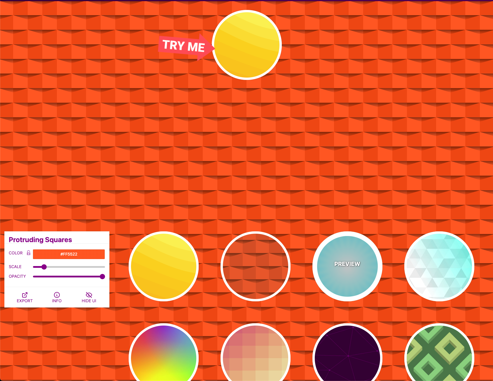 SVG Backgrounds screenshot