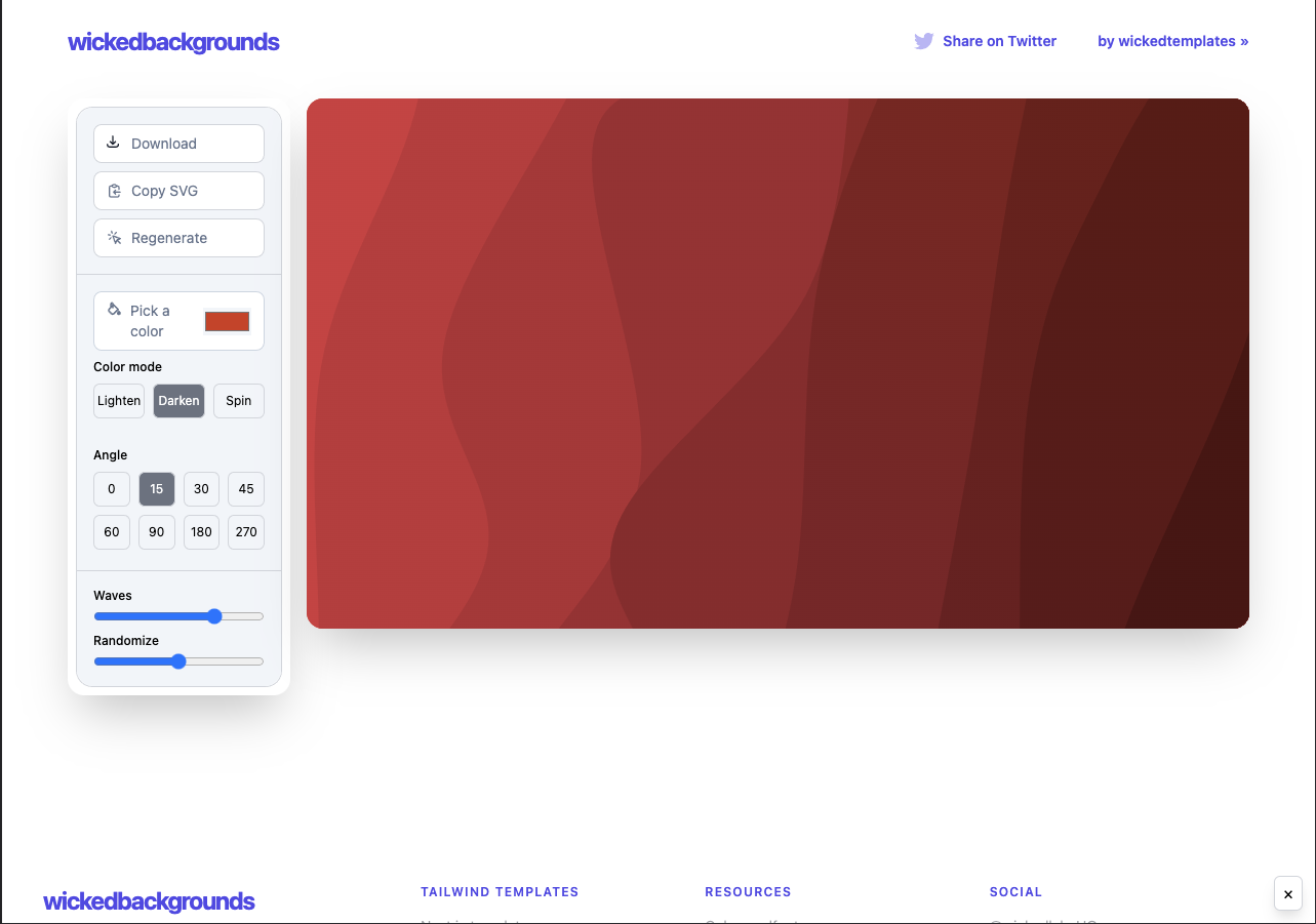 Wickedbackgrounds screenshot